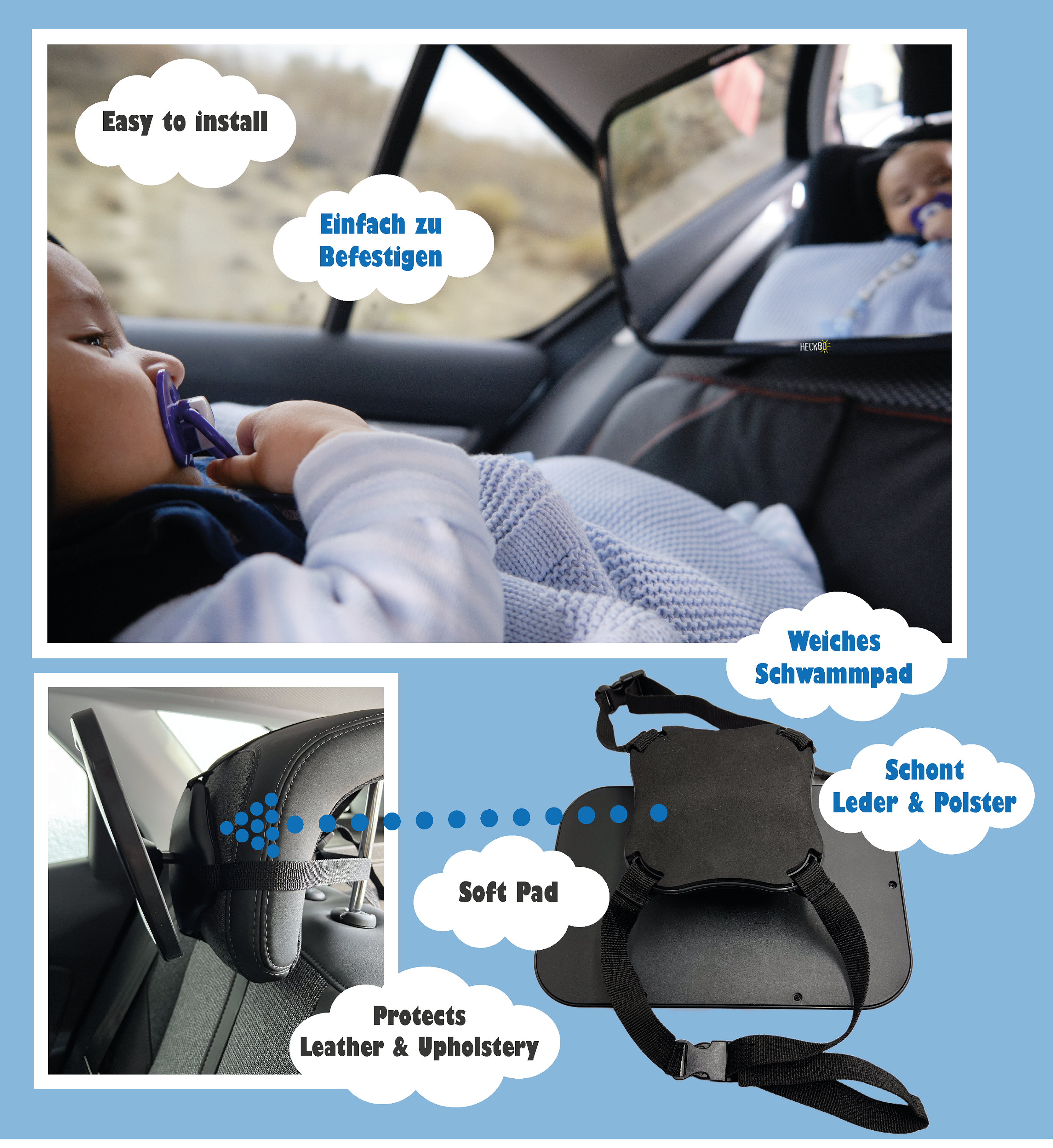 Baby Autospiegel – HECKBO